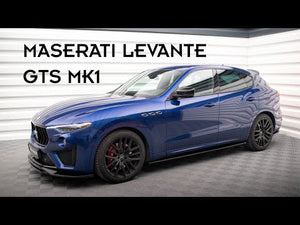 Maxton Front Splitter Maserati Levante GTS Mk1 - video