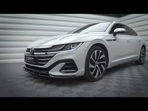 Maxton sideskørter til Volkswagen Arteon R/ R-Line Sedan / Shooting Brake Mk1 Facelift – video