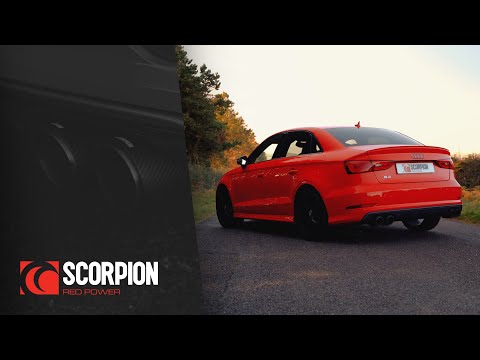 Scorpion GPF-back udstødning til Audi S3 – ikke-resoneret, video