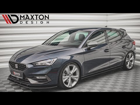 Maxton Flaps Seat Leon Fr Mk4 - video