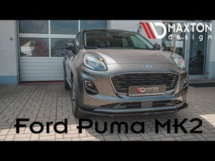Maxton rear splitter til Ford Puma Mk1 – blank sort – video