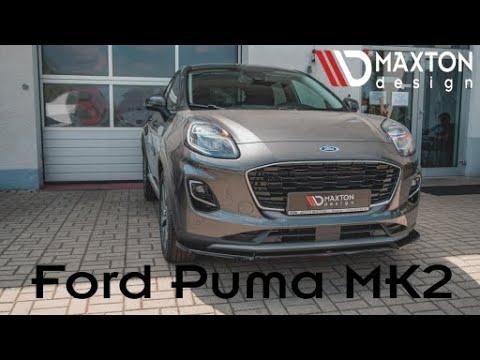Maxton rear splitter til Ford Puma Mk1 – blank sort – video