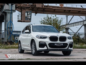 Maxton sideskørter til BMW X3 M-Pack F25 Facelift – blank sort – video