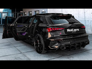 Maxton Side Flaps Audi RS3 Sportback 8Y - video