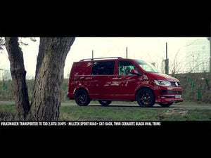 Lydprøve: Milltek cat-back udstødning til Volkswagen Transporter \ Caravelle T6 LWB 150PS & 204PS 2.0-litre TSI (Petrol) 2WD, Road+