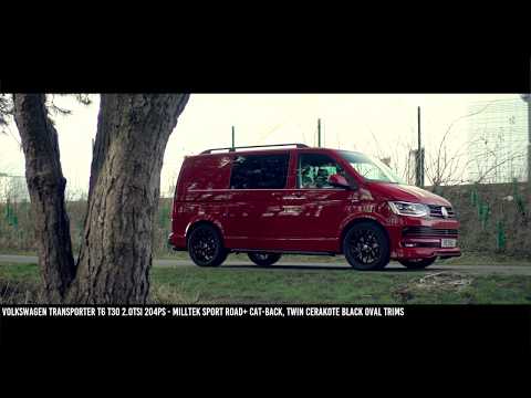 Lydprøve: Milltek cat-back udstødning til Volkswagen Transporter \ Caravelle T6 LWB 150PS & 204PS 2.0-litre TSI (Petrol) 2WD, Road+