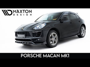 Maxton spoiler cap til Porsche Macan Mk1 – blank sort – video