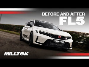 Lydprøve: Milltek cat-back udstødning til Honda Civic Type R FL5 2.0 i-VTEC, race
