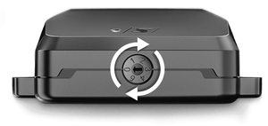 RaceChip S tuningmodul med manuel drejekontrol til fem fine-tuning mappings