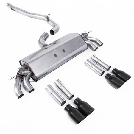 Milltek Cat-back Audi S3 2.0 TFSI quattro Saloon & Cabrio 8V.2 (Non-GPF Equipped Models Only)