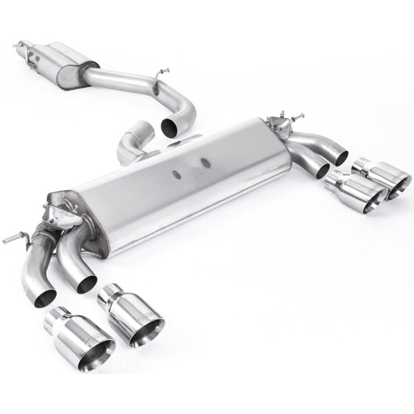 Milltek Cat-back Audi S3 2.0 TFSI quattro 3-Door 8V.2 (GPF Equipped Models Only)