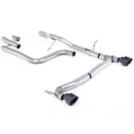 Milltek Cat-back Ford Fiesta Mk8 1.0T EcoBoost ST-Line 3 & 5 Door (155ps Hybrid OPF/GPF Models Only) - Maxton Designs Dual Outl