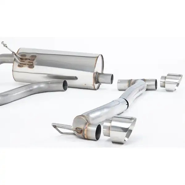 Milltek Cat-back Ford Fiesta Mk8 1.0T EcoBoost ST-Line 3 & 5 Door (155ps Hybrid OPF/GPF Models Only) - Maxton Designs Dual Outl