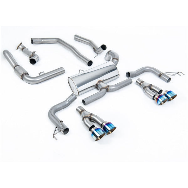 Milltek Cat-back Honda Civic Type R FK2 Turbocharged 2.0 litre i-VTEC (LHD models only)