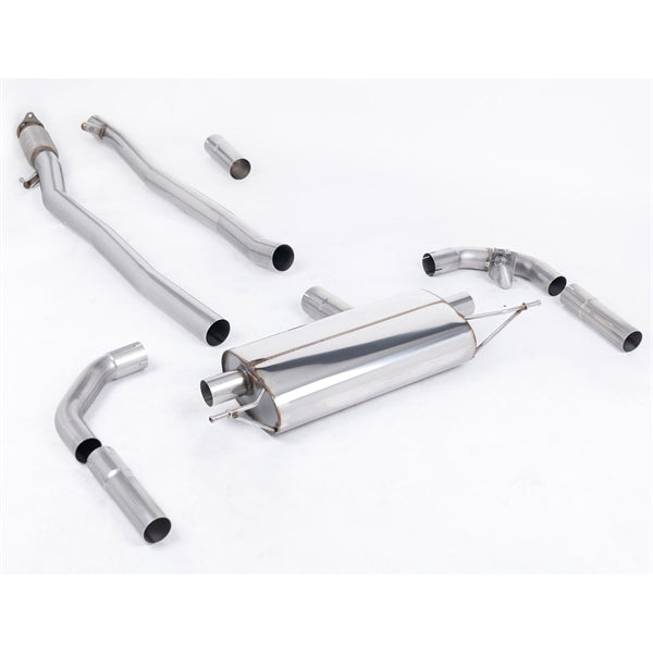 Milltek cat-back udstødning til Mercedes CLA-klasse CLA35 AMG 2.0 Turbo Coupe & Shooting Brake, race – billede 2