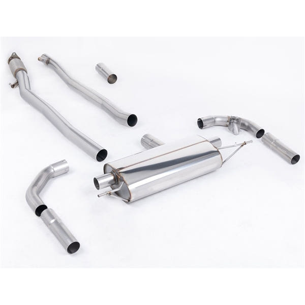 Milltek cat-back udstødning til Mercedes CLA-klasse CLA35 AMG 2.0 Turbo Coupe & Shooting Brake, race – billede 2