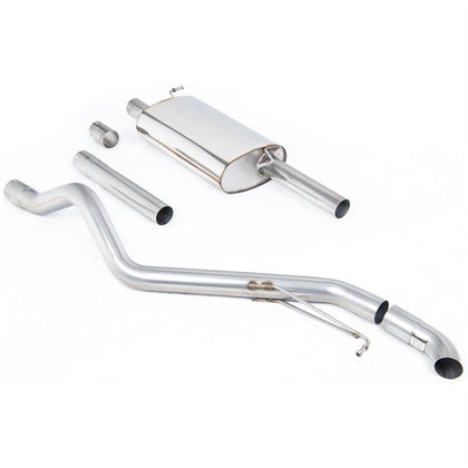 Milltek cat-back udstødning til Volkswagen Transporter \ Caravelle T6 LWB 150PS & 204PS 2.0-liter TSI (Petrol) 2WD – billede 4