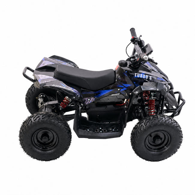 Mini EL ATV Turbo S Brushless 1200W - Blå
