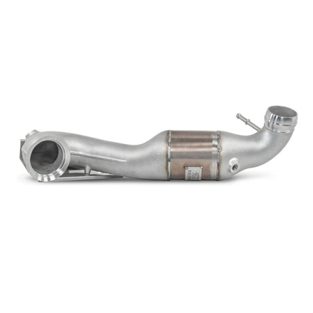 Wagner downpipe i rustfrit stål til Mercedes CLA-Klasse 200CPSI og AMG (CL)A 45 200CPSI med præcise svejsninger og integreret mo