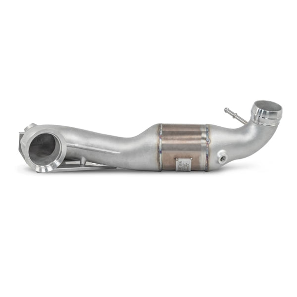 Wagner downpipe i rustfrit stål til Mercedes CLA-Klasse 200CPSI og AMG (CL)A 45 200CPSI med præcise svejsninger og integreret mo