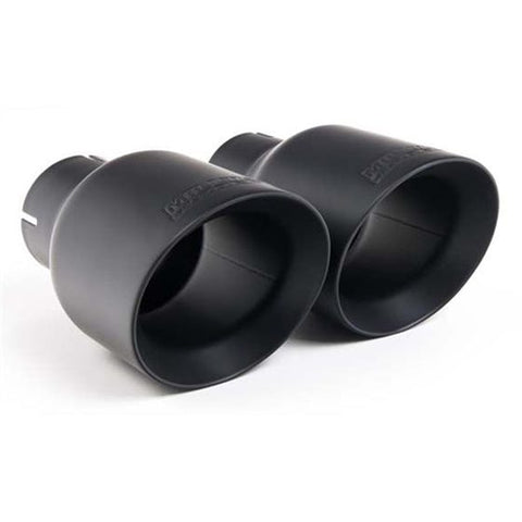 Milltek gt-tips i cerakote sort